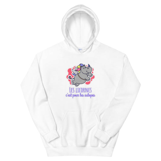 Sweat à capuche licorne adulte | vadormirva.com