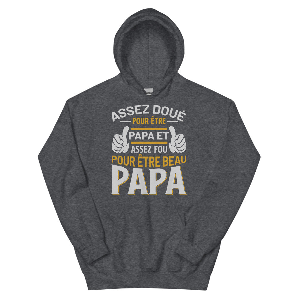 Sweat à capuche Papa beau papa