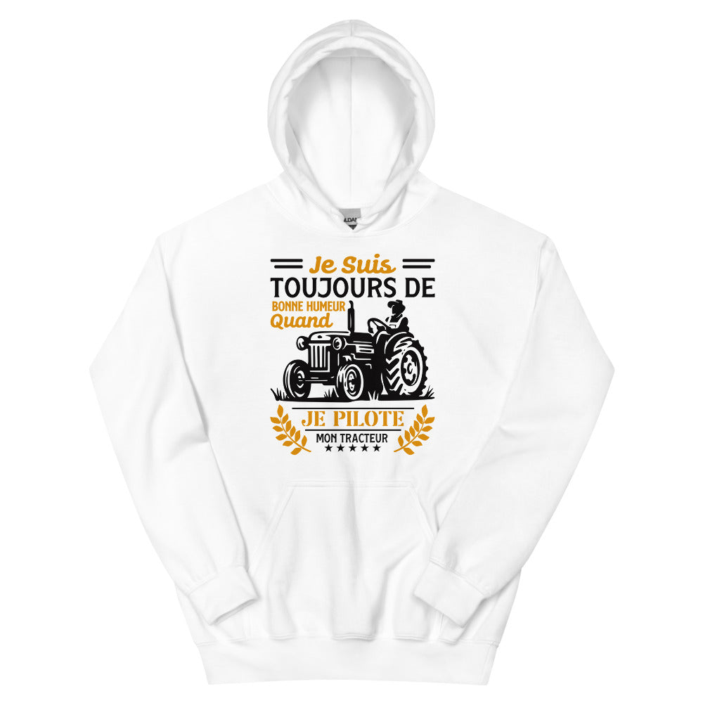 Sweat à capuche tracteur