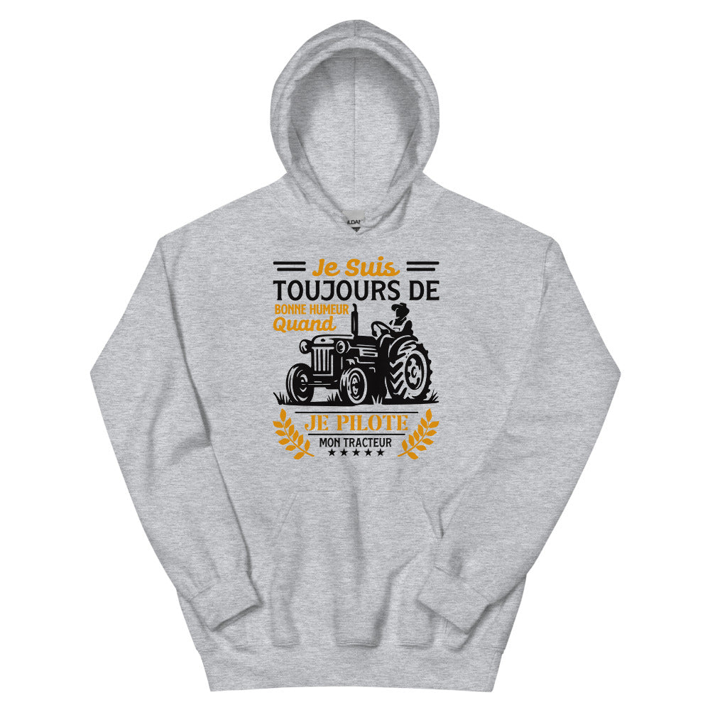 Sweat à capuche tracteur