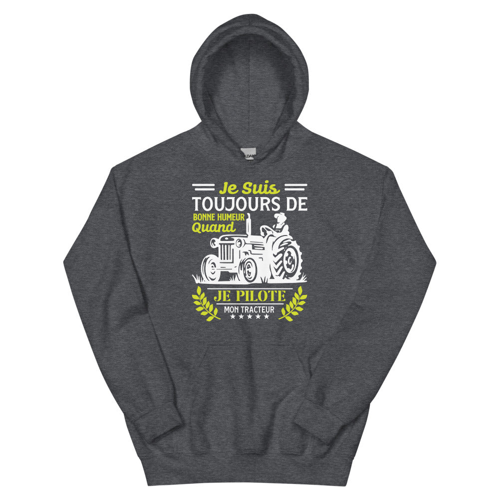 Sweat à capuche tracteur