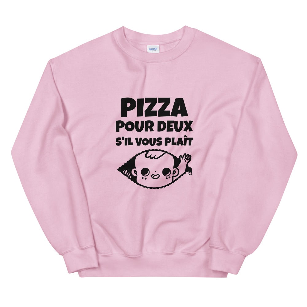 Sweat annonce grossesse Unisexe à Col Rond