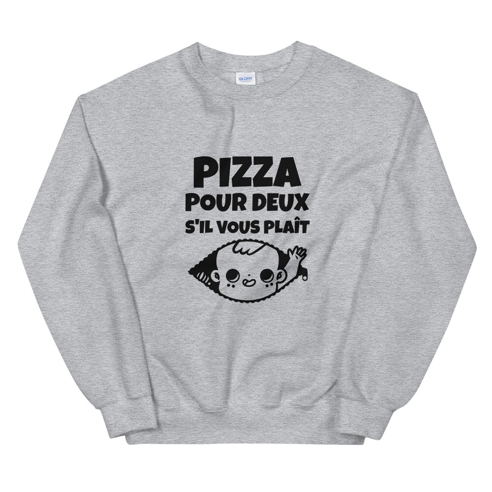 Sweat annonce grossesse Unisexe à Col Rond