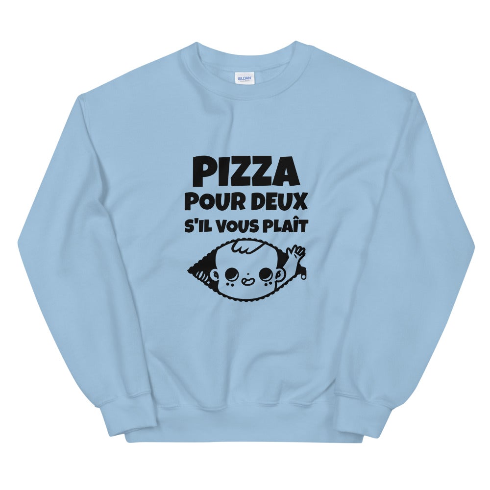 Sweat annonce grossesse Unisexe à Col Rond