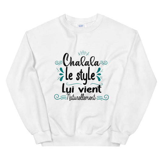 Sweat Chalala le style lui vient naturellement