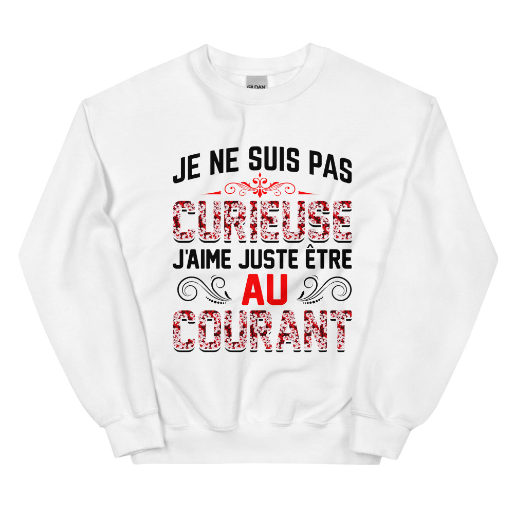 Sweat curieuse cadeau | vadormirva.com