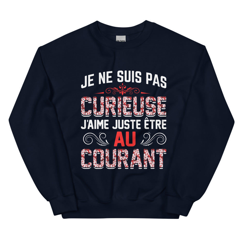 Sweat curieuse cadeau | vadormirva.com
