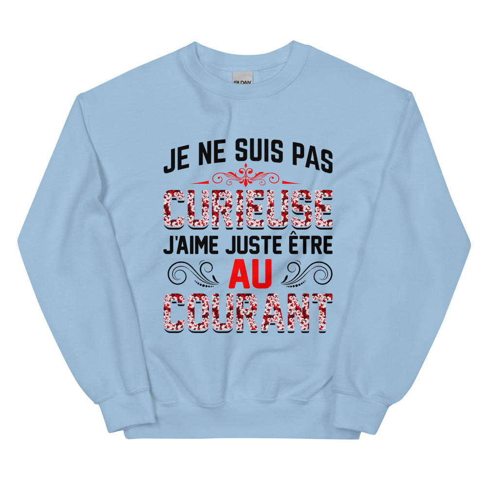 Sweat curieuse cadeau | vadormirva.com