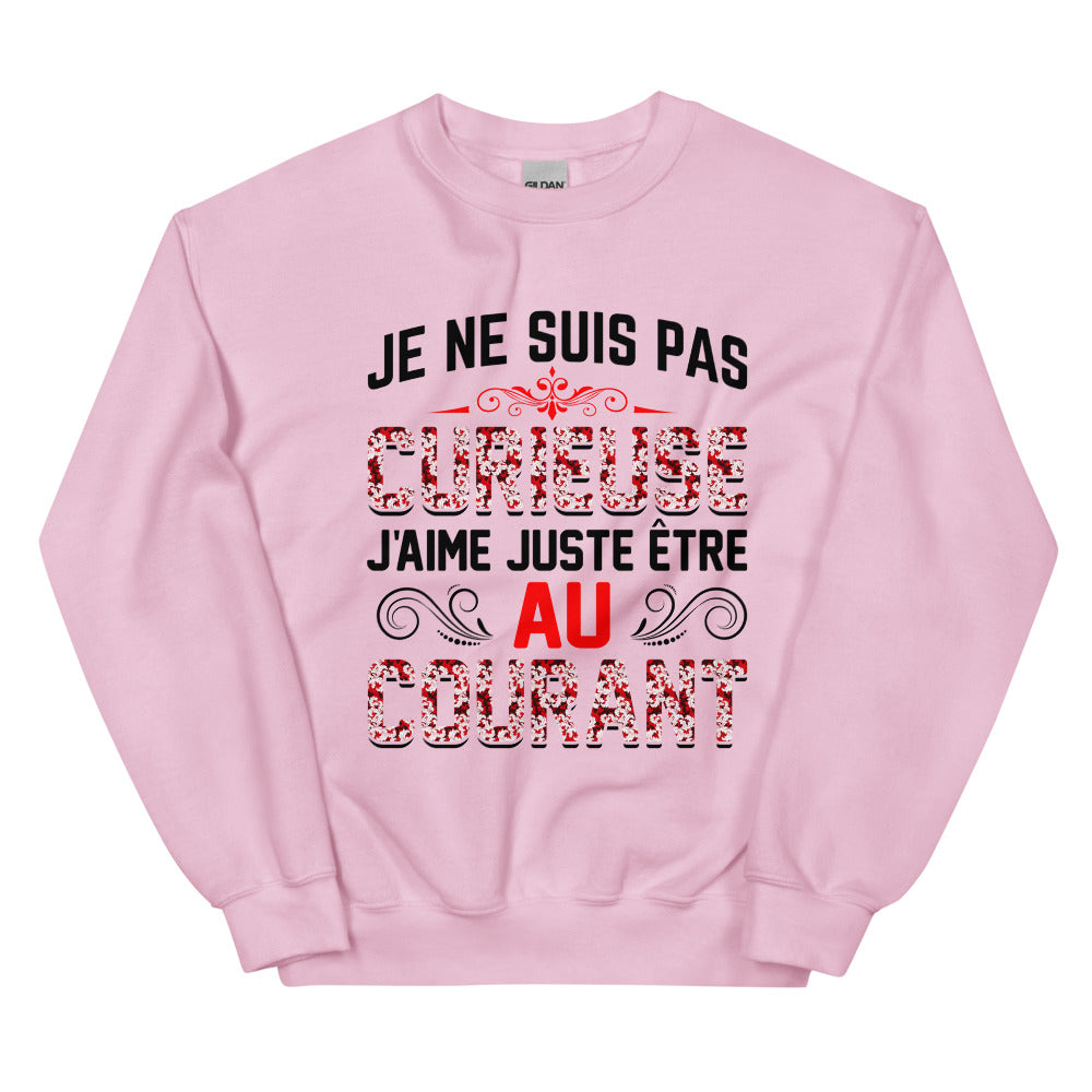 Sweat curieuse cadeau | vadormirva.com