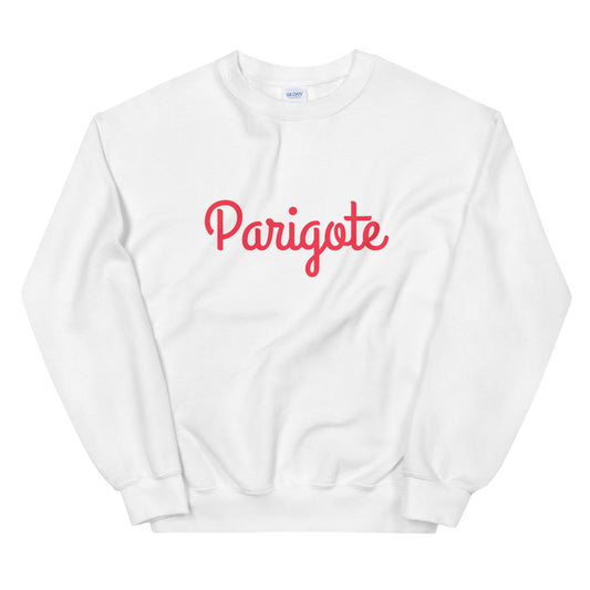 Sweat Français "parigote" Unisexe à Col Rond