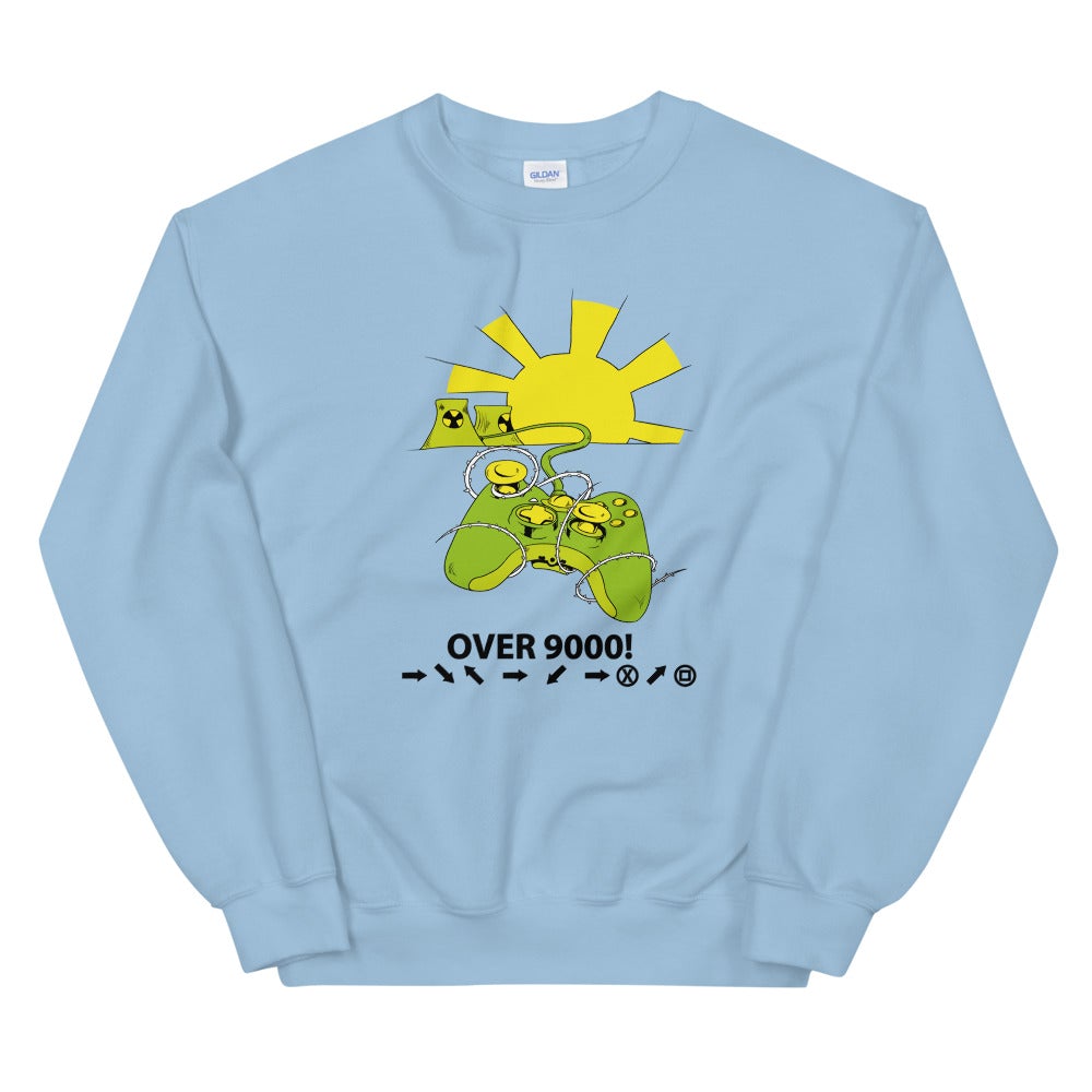 Sweat "Geek Over 9000" Unisexe à Col Rond