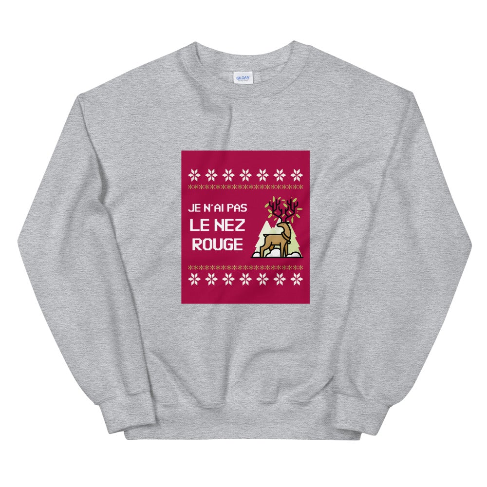 Sweat Joyeux Noël Unisexe à Col Rond