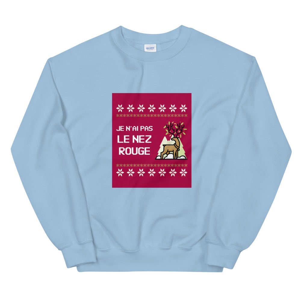 Sweat Joyeux Noël Unisexe à Col Rond