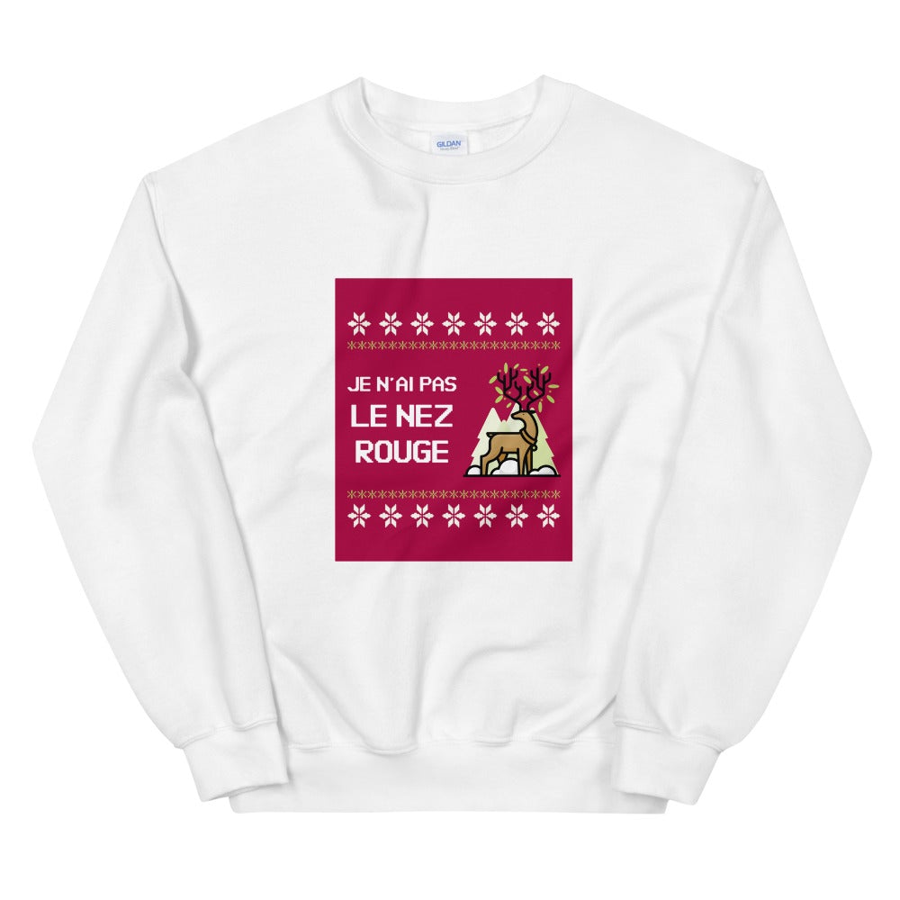 Sweat Joyeux Noël Unisexe à Col Rond