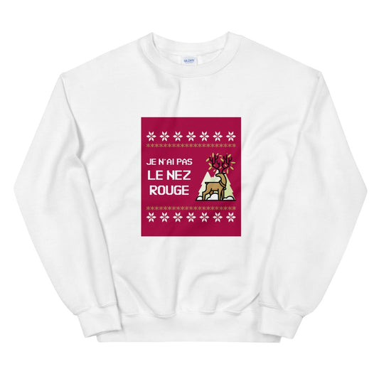 Sweat Joyeux Noël Unisexe à Col Rond