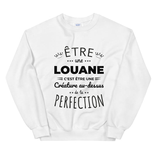 Sweat Louane Unisexe à Col Rond