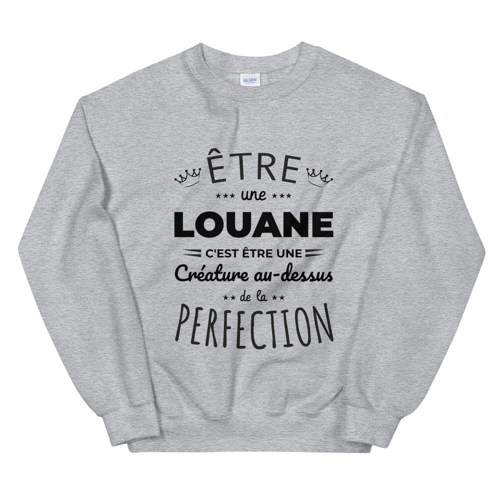 Sweat Louane Unisexe à Col Rond