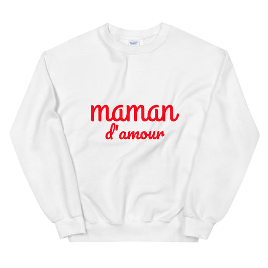 Sweat maman d'amour Unisexe à Col Rond