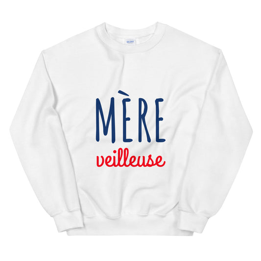 Sweat Mère veilleuse Unisexe à Col Rond