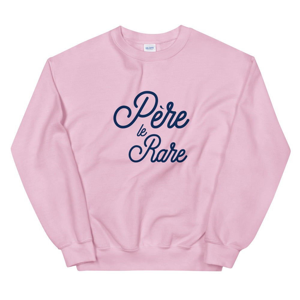 Sweat papa "Père le Rare" Unisexe à Col Rond