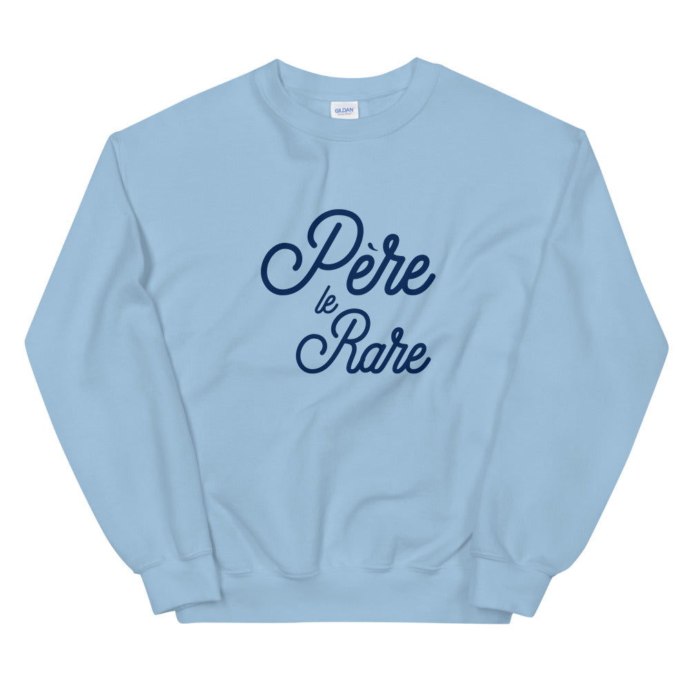 Sweat papa "Père le Rare" Unisexe à Col Rond