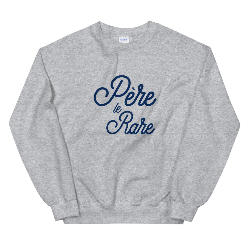 Sweat papa "Père le Rare" Unisexe à Col Rond