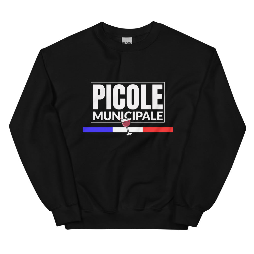 Sweat Picole Municipale Unisexe à Col Rond