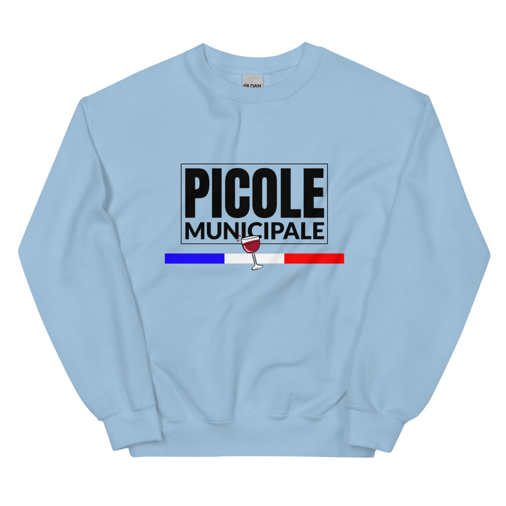 Sweat Picole Municipale Unisexe à Col Rond