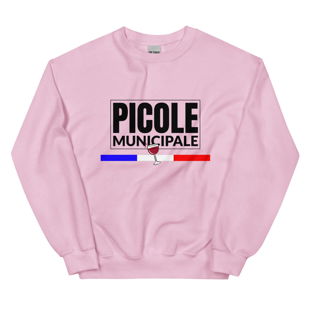 Sweat Picole Municipale Unisexe à Col Rond