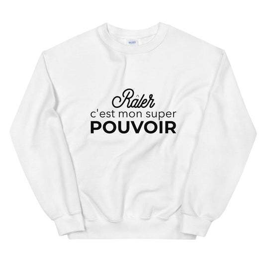 Sweat râleur Unisexe à Col Rond
