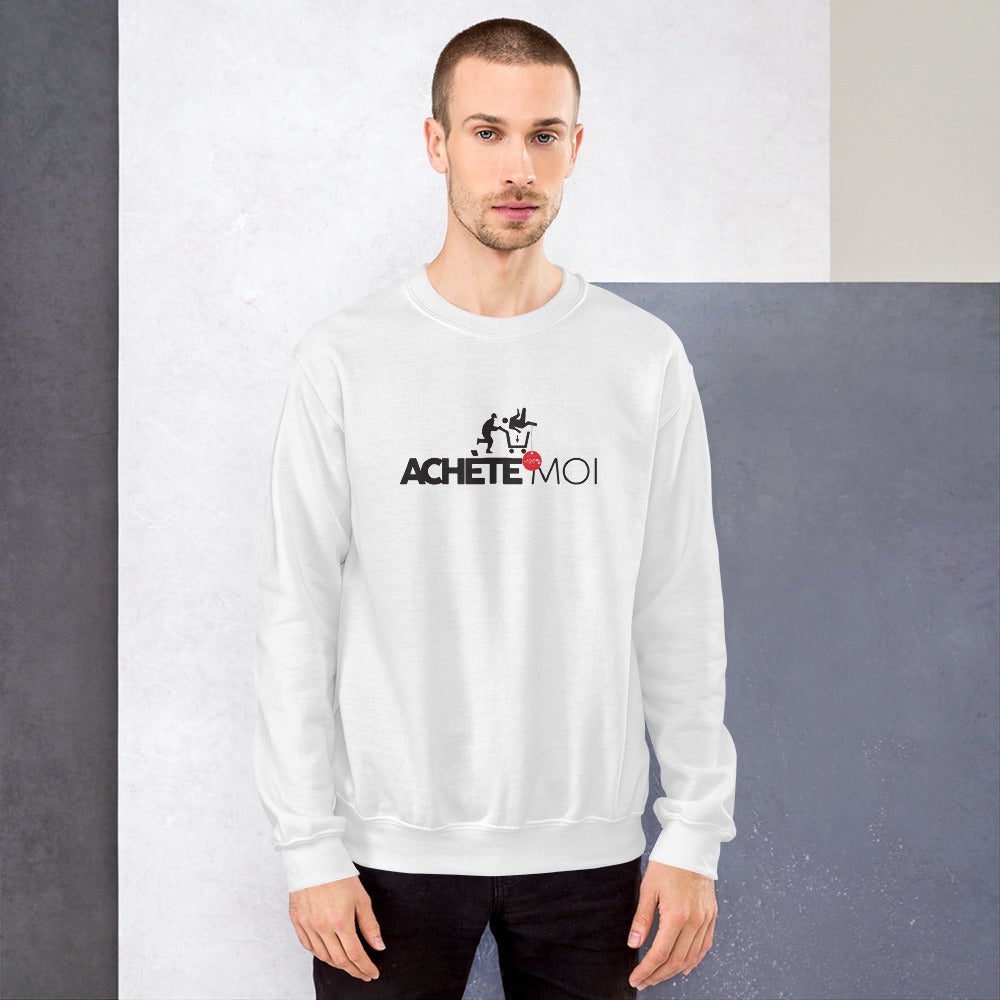 Sweat shirt couple "Achète moi" Unisexe