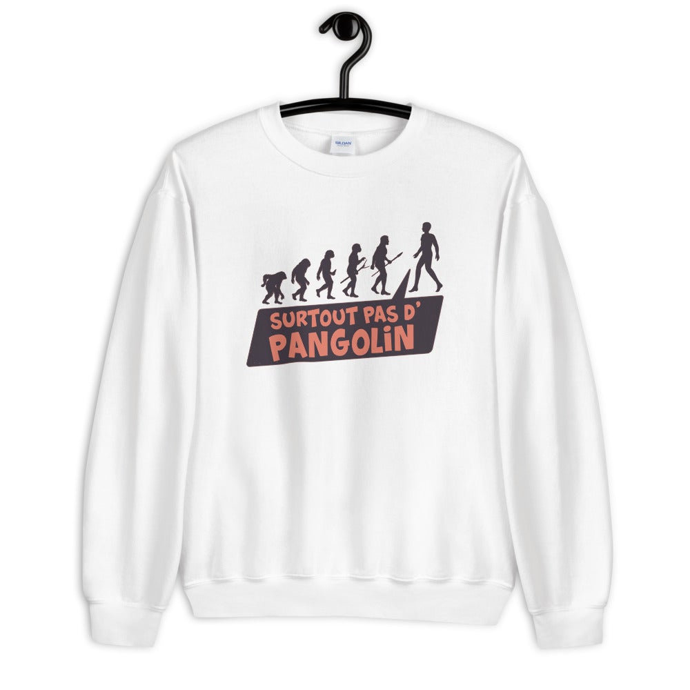 Sweat Unisexe "surtout pas d'pangolin"