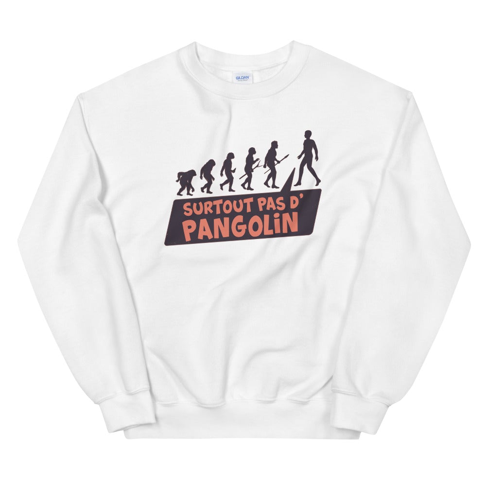Sweat Unisexe "surtout pas d'pangolin"