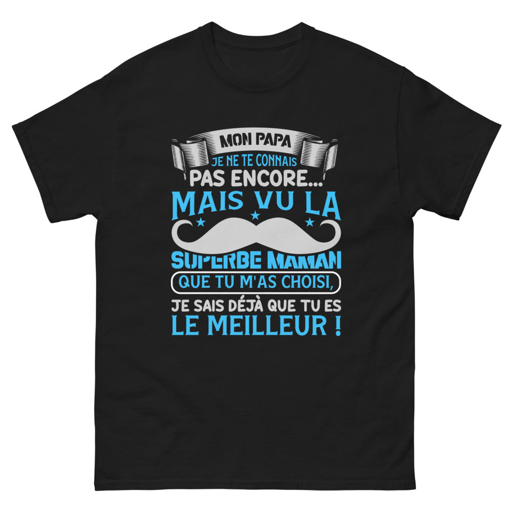 T-shirt Annonce de grossesse idée Cadeau Futur Papa –
