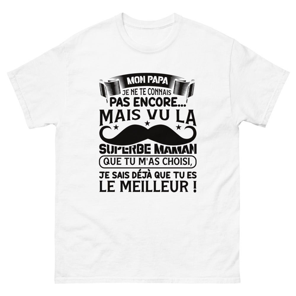 T-shirt Annonce de grossesse idée Cadeau Futur Papa