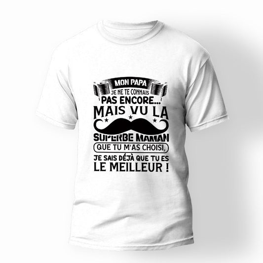 T-shirt Annonce de grossesse idée Cadeau Futur Papa | 