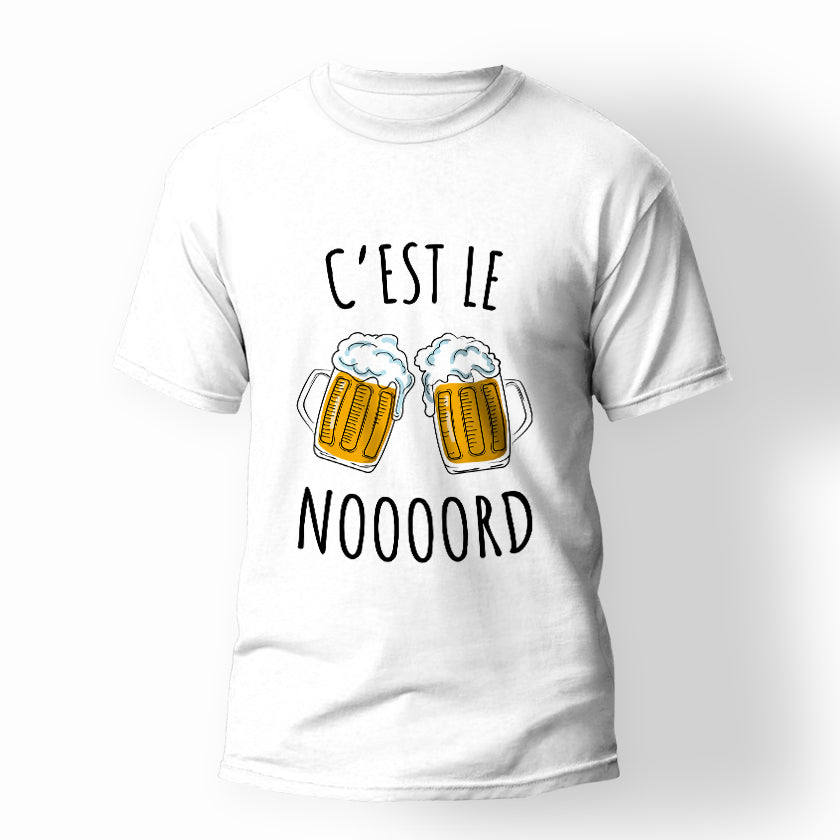 T-shirt chti, c'est le noord