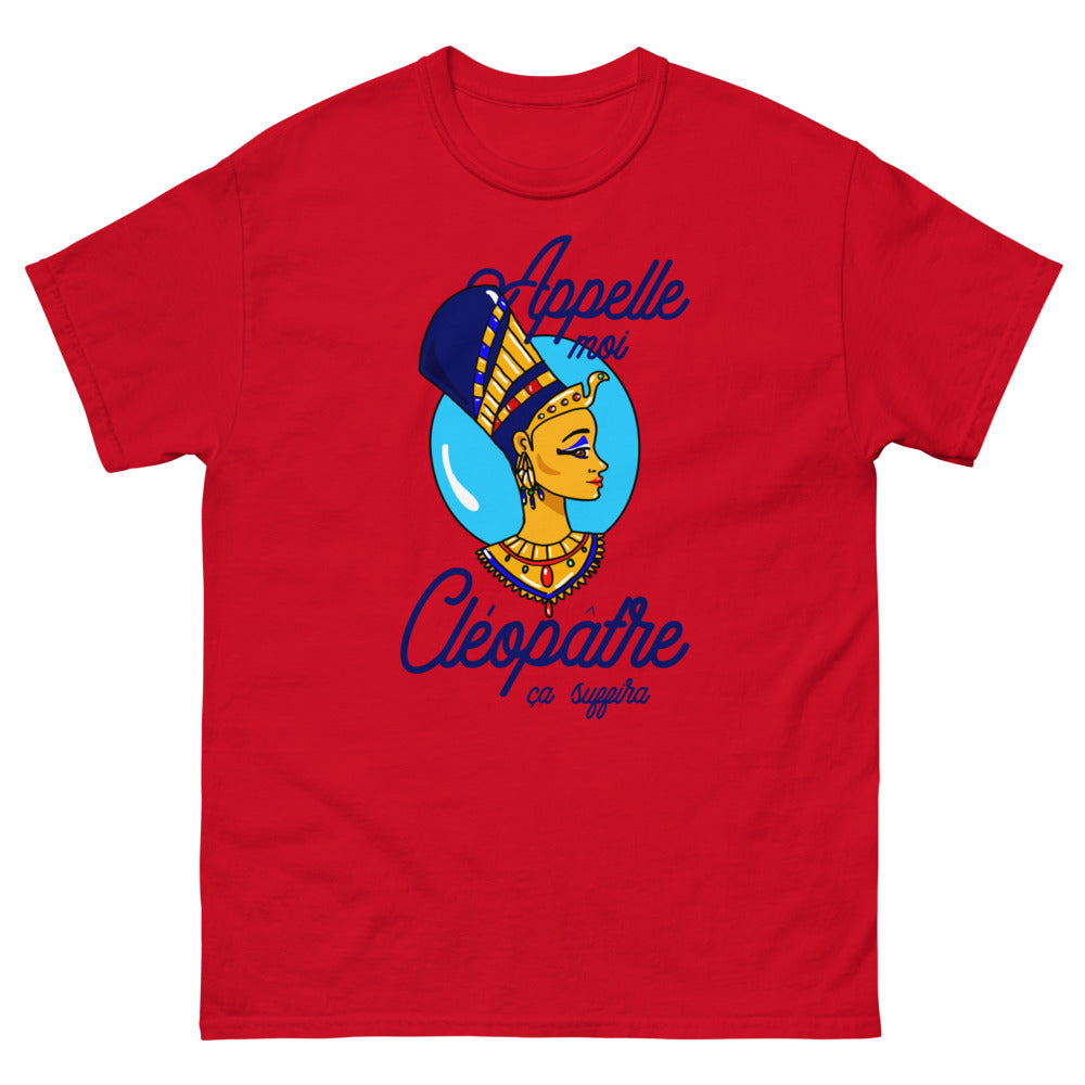 T-shirt Cléopâtre "Appelle-moi Cléopâtre"