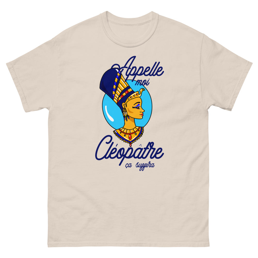 T-shirt Cléopâtre "Appelle-moi Cléopâtre"
