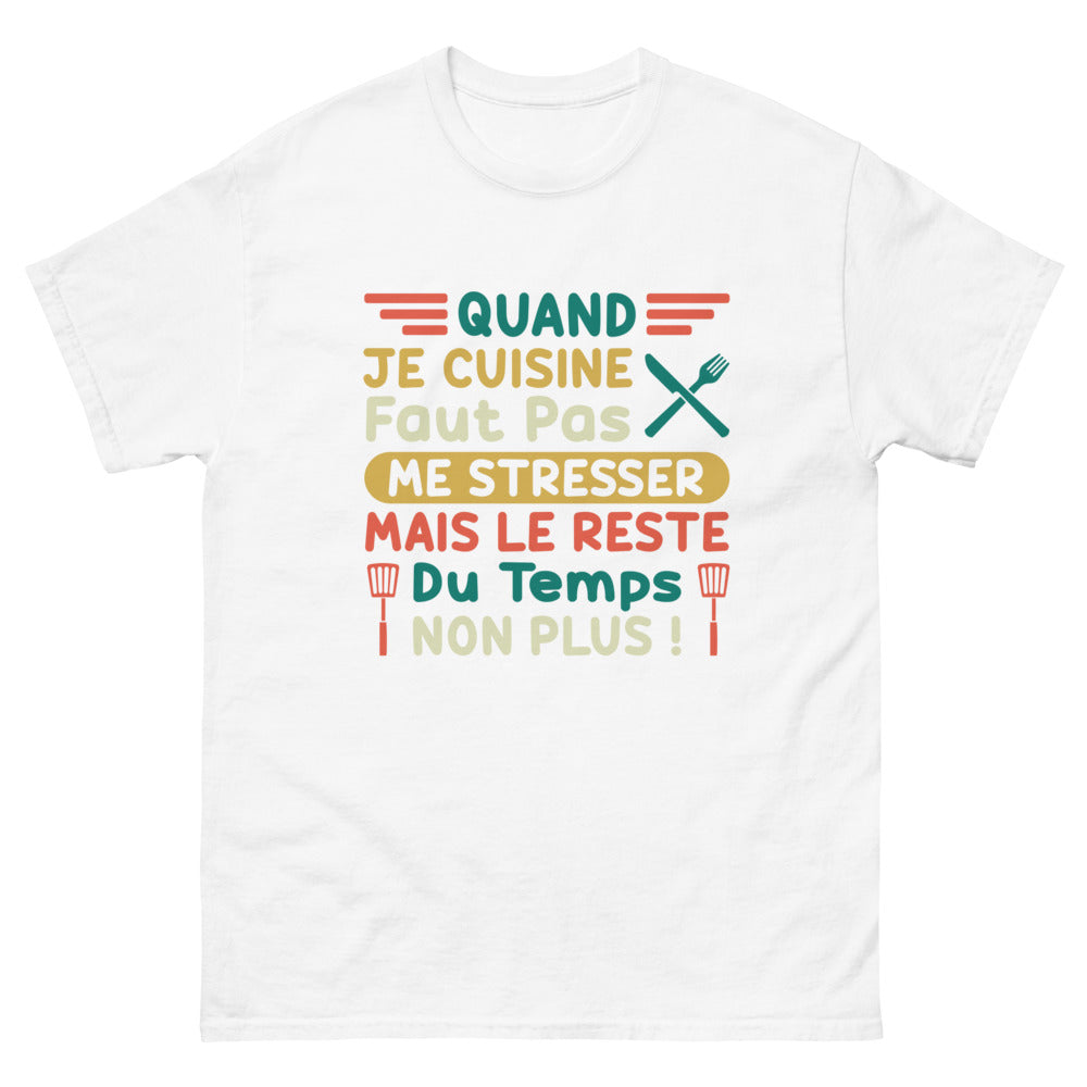 T-shirt cuisine chef cuisinier