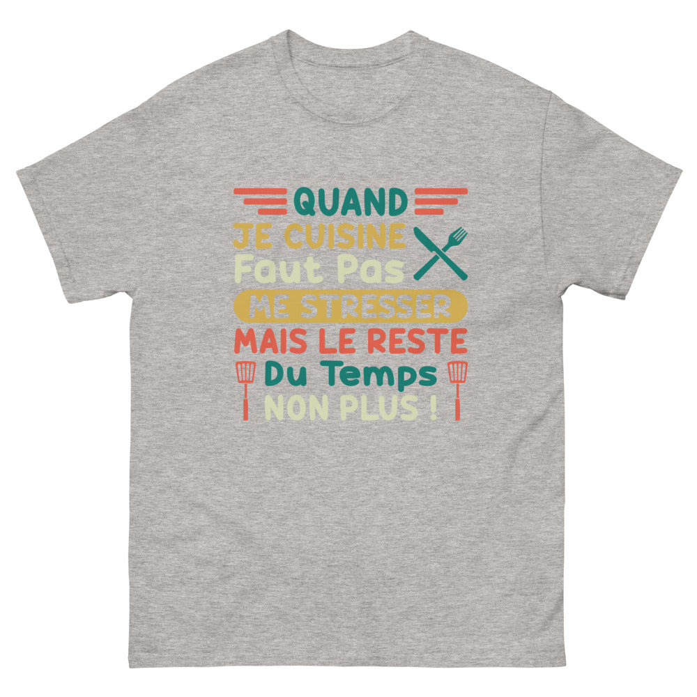 T-shirt cuisine chef cuisinier