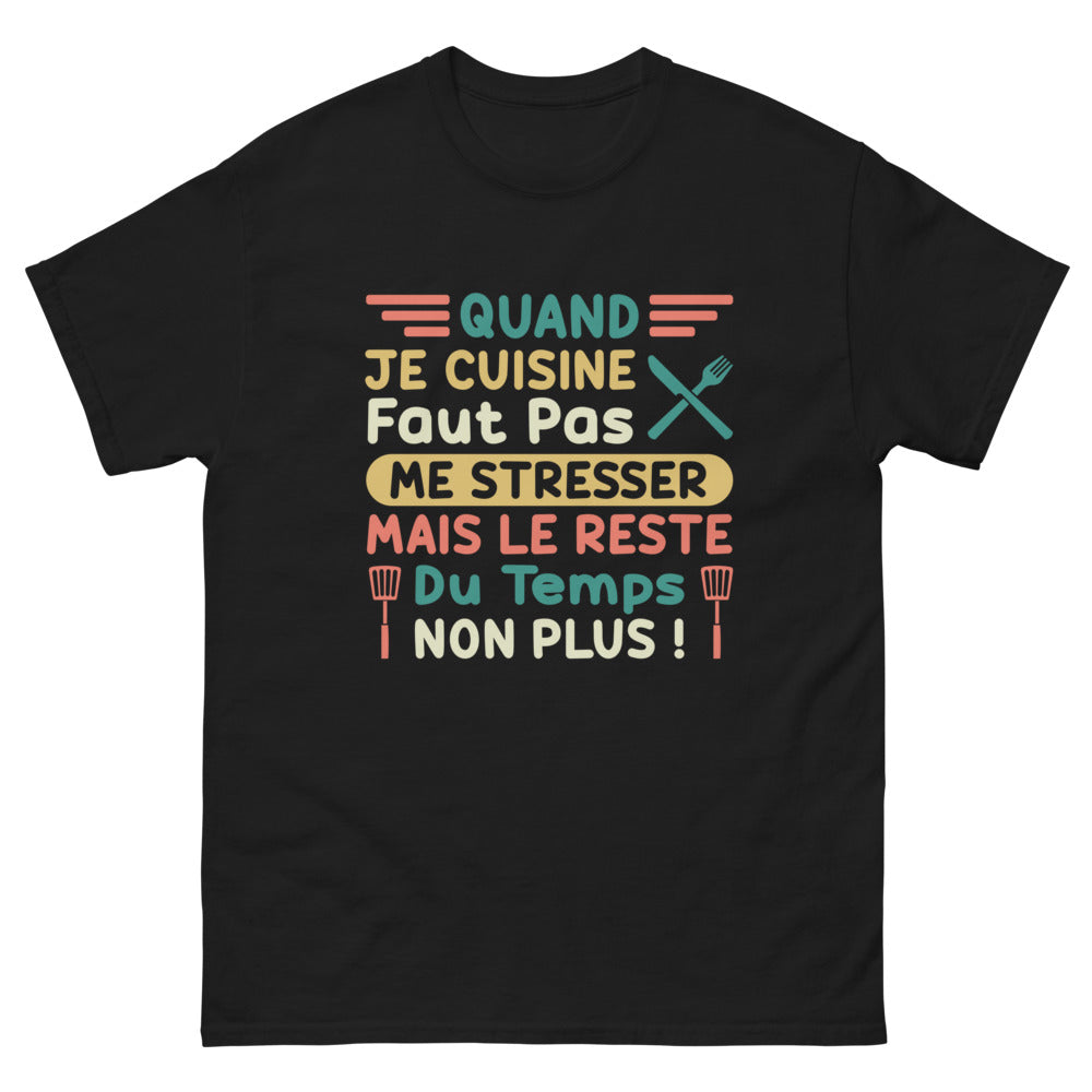 T-shirt cuisine chef cuisinier