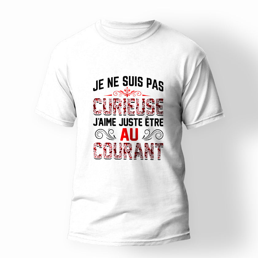T-shirt curieuse | vadormirva.com