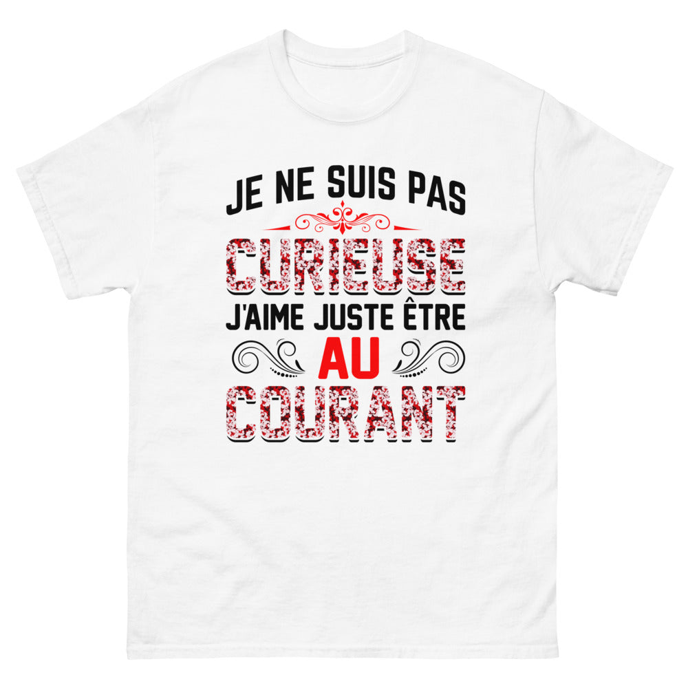 T-shirt curieuse | vadormirva.com