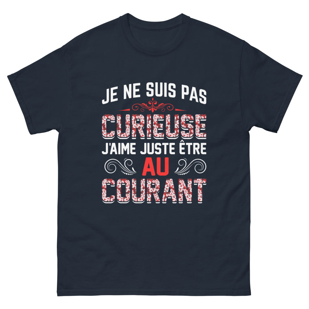 T-shirt curieuse | vadormirva.com