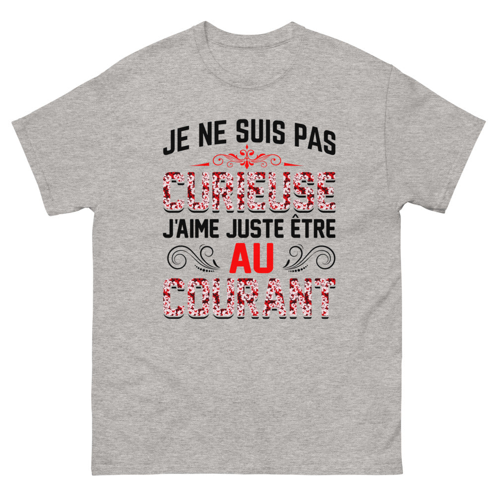 T-shirt curieuse | vadormirva.com