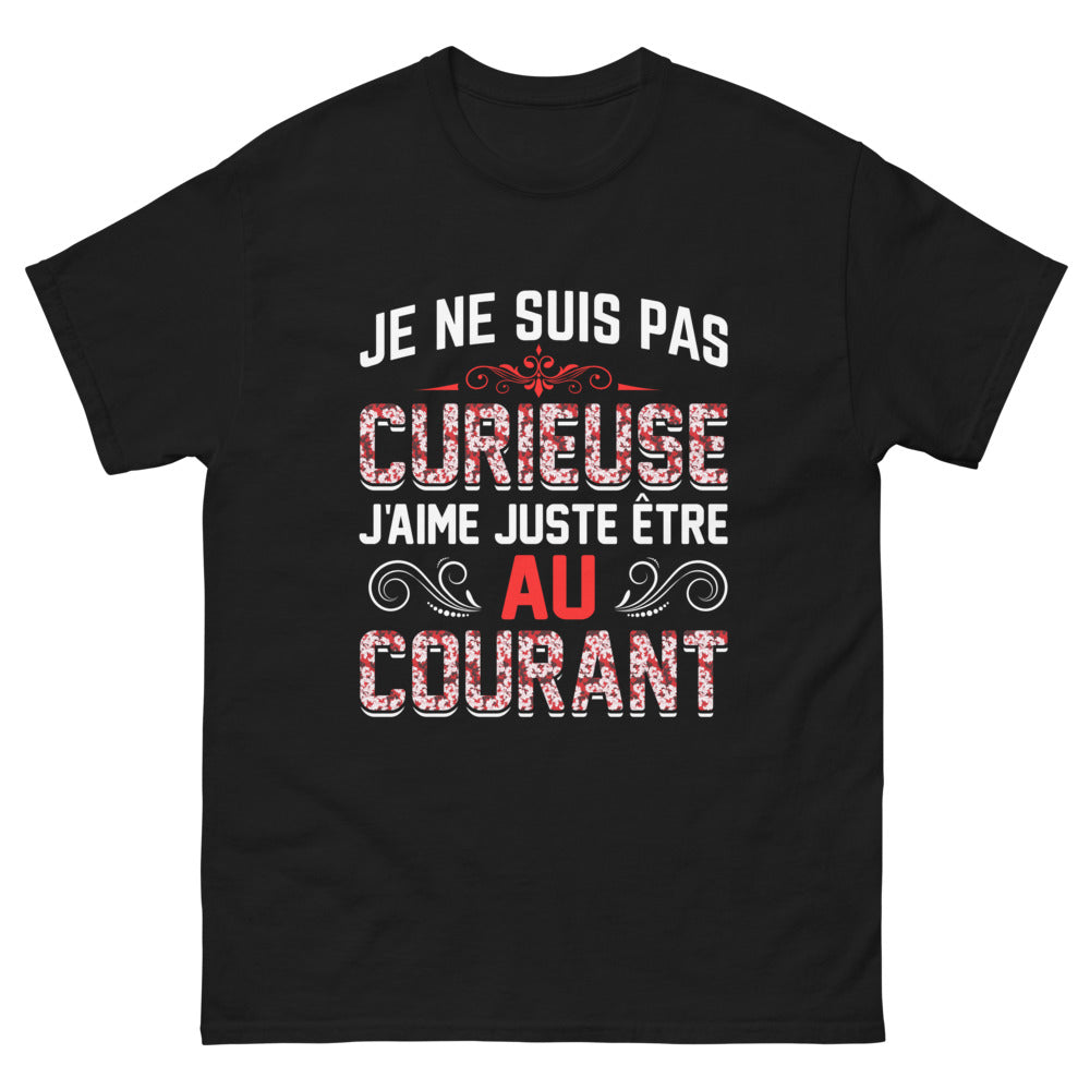 T-shirt curieuse | vadormirva.com