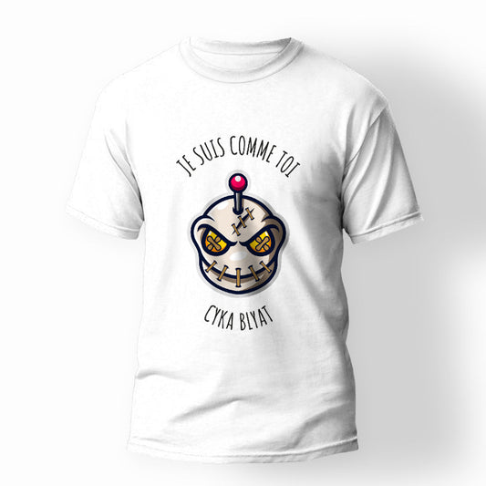 T-shirt Cyka blyat "je suis comme toi Cyka Blyat"