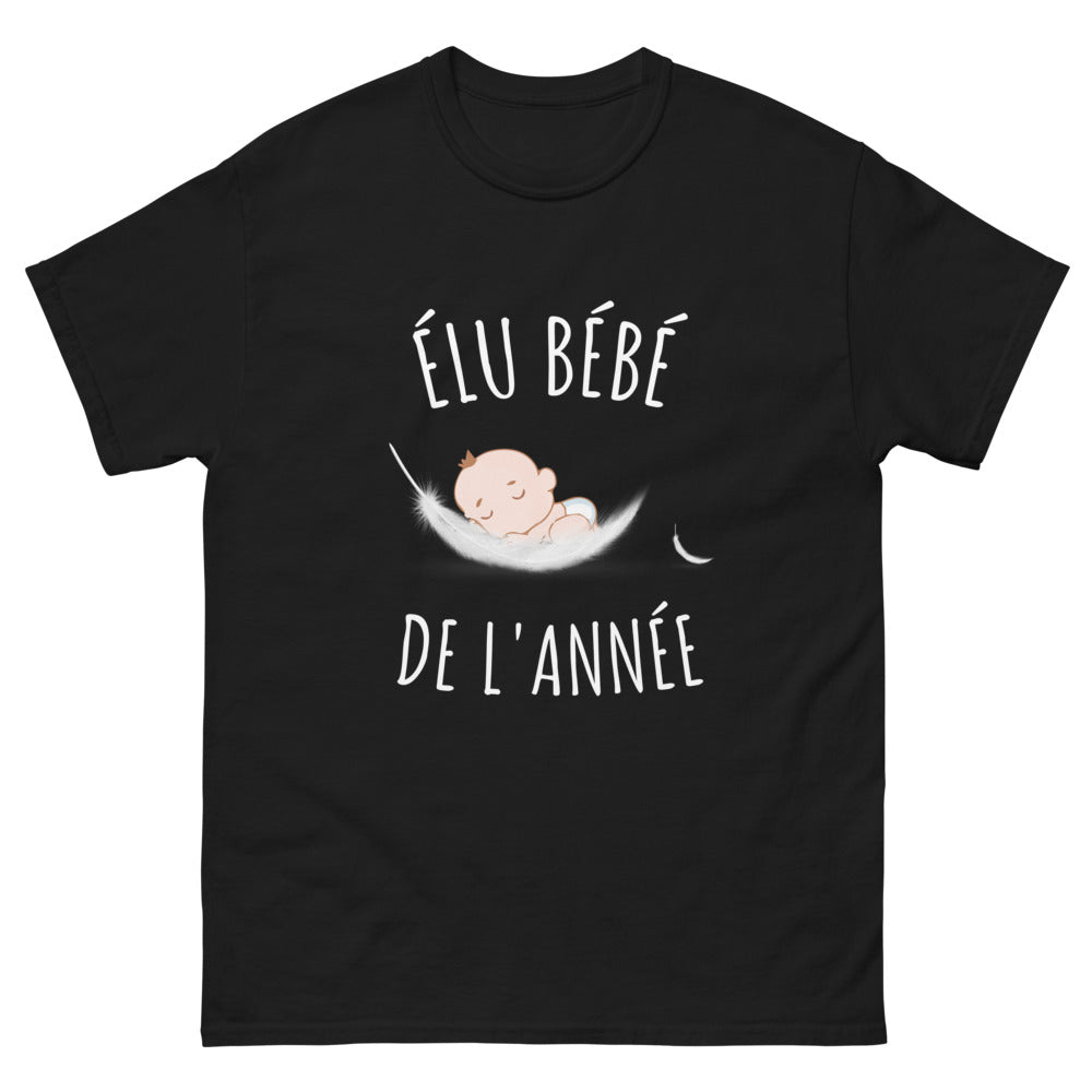 T-shirt Élu bébé de l'année