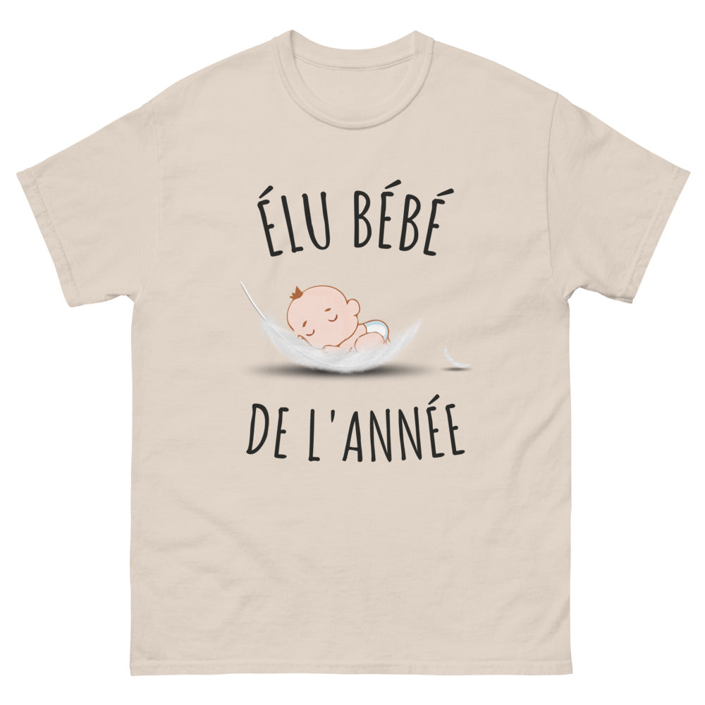 T-shirt Élu bébé de l'année